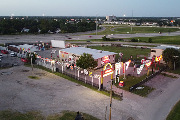 Stokely Event Center Outdoor Signage